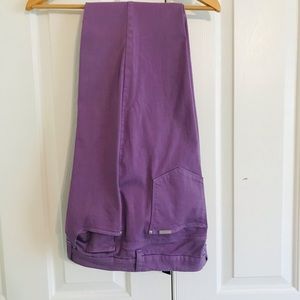 Chico’s Girlfriend Jeans Lavender Size 2.5